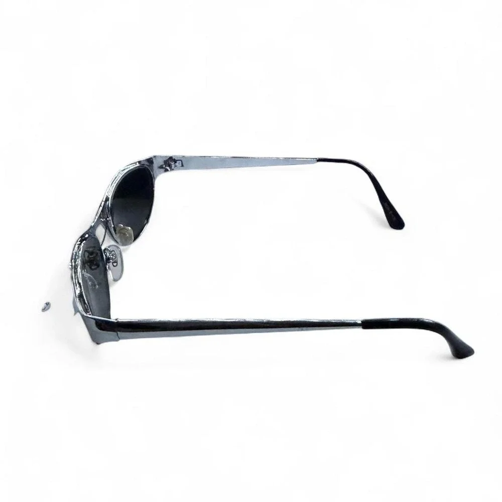 Vintage y2k (2001) black and silver sunglasses